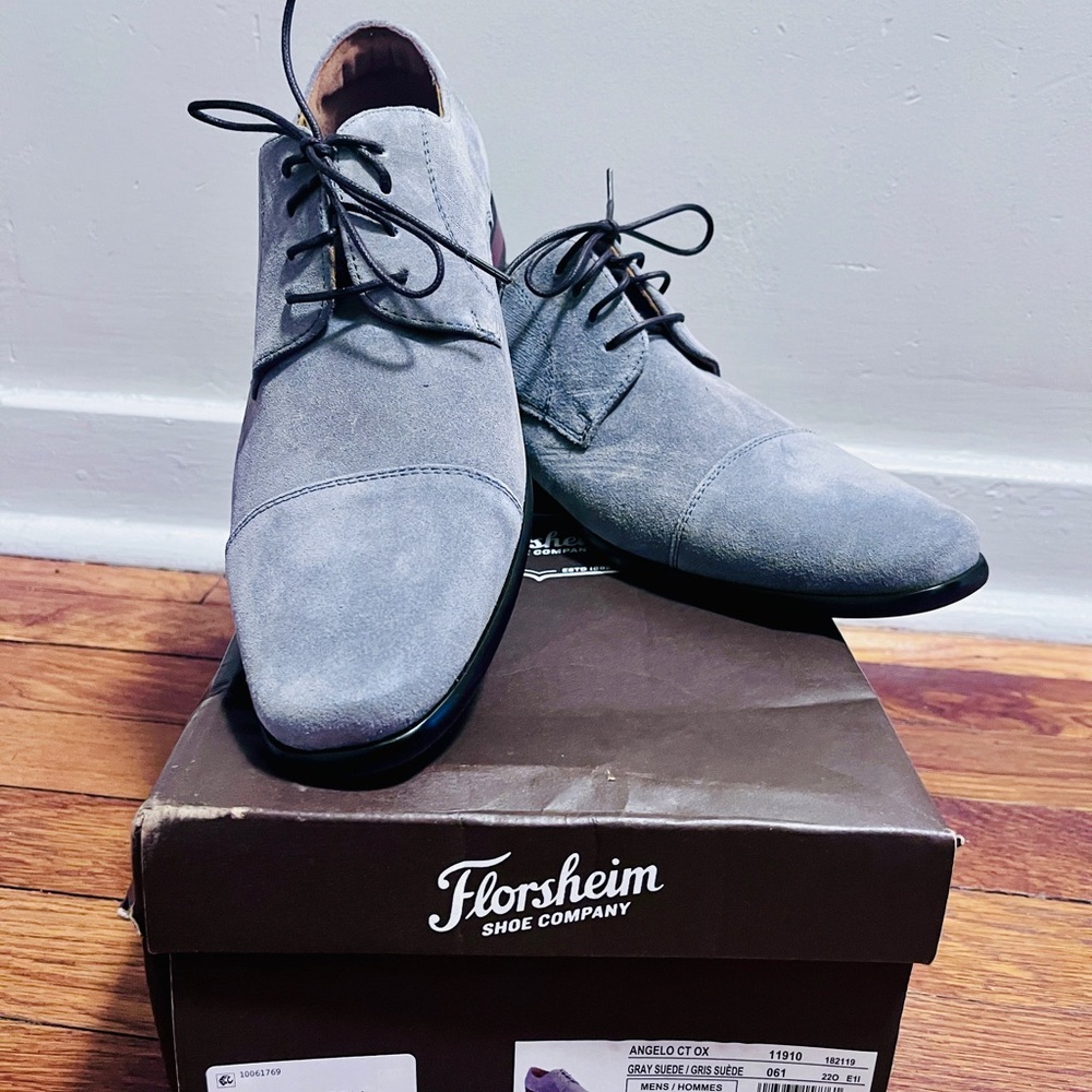Florsheim Gray Men's Shoes, Size 10.5